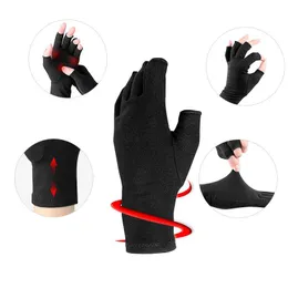1 par kompression artrit handskar handvist stöd bomull gemensamma smärtlindring hand brace kvinnor män terapi armband cykla handskar