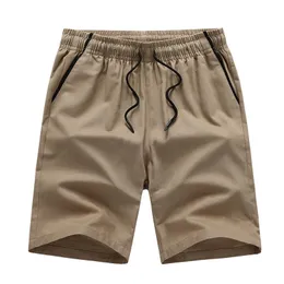 Ordlös sommar avslappnad shorts herrar solid outwear bomull man andas byxor boardshorts manliga homme de marque mäns