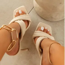 Sandals Plus Size Summer Women Fetish 11.5cm High Heels Lady Gladiator Stiletto Sandles Cross Tie Strap Stripper Shoe