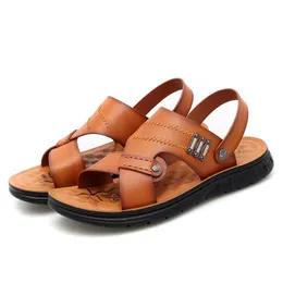 Сандалии сандалхаса комфорт мужские лето для мужских сандал обувь Praia Playa в обуви 39 Полая де размера кожа