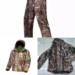 防水軍事戦術ジャケット男性衣装セット迷彩ウインドブレーカーの水密ハントセットカモのジャケットパンツを別々に販売X0610