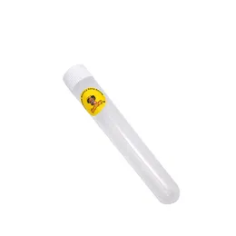 Premium Acrylic Plastic King Size Doob Tube 115 MM Vial Waterproof Airtight Smell Proof Odor Cigarette Solid Storage Sealing