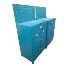 2022 new Thickened metal cabinets, heavy-duty Small Processing Machinery & parts, toolboxes, workshops, construction sites, multi-door storage cabinets, drawer carts