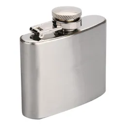 2OZ Ze Stali Nierdzewnej Hip Flask Portable Outdoor Flagon Whisky Winoup Butelki alkoholowe z pudełkiem