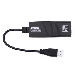 2021 Vendita calda, Adattatore di rete cablata USB 3.0 a Gigabit Ethernet RJ45 LAN (10/100/1000) Scheda di rete Ethernet Mbps per PC all'ingrosso