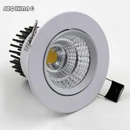 Luci a soffitto Higt Luce Higt LED Do Downlight Cob 7W 12W Spot Light Decoration Lampada AC85 ~ 265