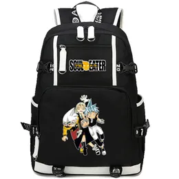 Soul Eater plecak czarna gwiazda dzienna Maka albarn Cartoon School Bag