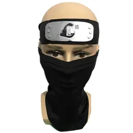 Hatake Kakashi Mask Cosplay Headband Anime Weapon