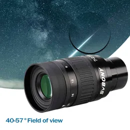 SVBONY ZOOM TELESCOPE okular 1,25 '' 7mm till 21mme Helt multi-belagd 6-ELEM 4-grupp optisk kontinuerlig zoomning SV135