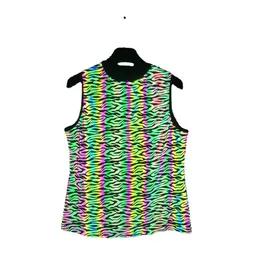 여름 스타일 남성 반사 탱크 탑스 다채로운 라운드 목 조끼 패션 펑크 DJ 민소매 티셔츠 남성 streetwear
