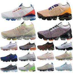 Yeni Fly Line 3.0 Erkek Tasarımcı Koşu Ayakkabıları Örgü Sneakers Kadın Üçlü Beyaz Siyah Gri Mavi Mor Yüksek Kalite Açık Spor Eğitmenler Spor Ayakkabı Boyutu 36-45