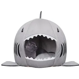 Cat's Shark Bed House Sweet Basket Pies Zabawki Chomik Cave Cave Akcesoria Produkty Pet Supplies 210722