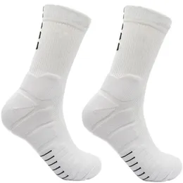 Professionele basketbal sokken Mid-buis kousen high-top verdikte handdoek bodem werkelijke gevechtsdruk sport haak ademende kous