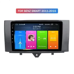 Android 10.0 Car DVD Player GPS Navegação Auto Video Carro Rádio para Benz Smart 2011-2015