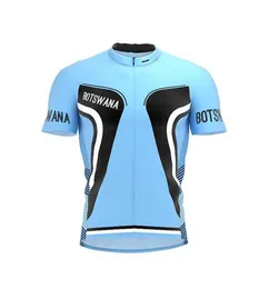 Jackets de corrida 2021 Botsuana More Men Style Classic Cycling Team de mangas curtas de bicicleta ROAD Mountain Clothing Outdoor