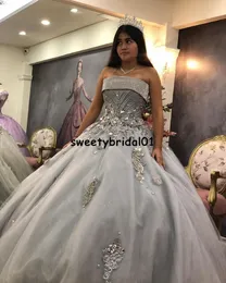 Vestidos de XV Años Quinceanera 드레스 Appliqued Credibilidad 드 Quinceaneras 달콤한 16 가운