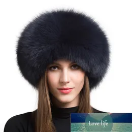 Women Warm 100% Real Fur Russian Cossack Hat for Ladies Fashion Winter Ear Flap Hats Snow Caps Factory Price Expert Design Quality Latest Style
