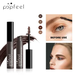 Marka PopFeel Brwi Gel Makijaż Farba Wodoodporna Tint Natural Eye Brow Enhancer Pomada Makeup Krem Kosmetyczne 5 Kolory