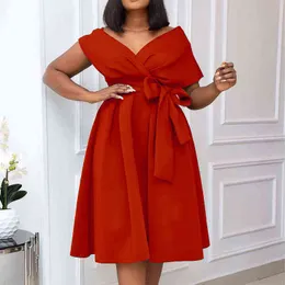 Letnie sukienki ciążowe dla kobiet 2022 z krótkim rękawem V-Neck Sexy Dress Moda Elegancka sukienka dla kobiety w ciąży Casual Odzież G220309
