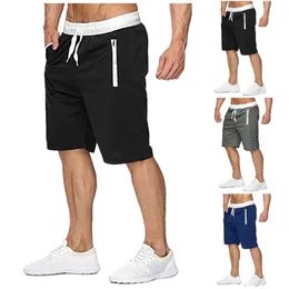 2021 Nowy Lato Szybkie Suszenie Spodenki Sportowe Mężczyźni Casual Elastyczność Oddychająca Luźna Kryty Outdoor Fitness Run Shorts Men Chemise X0705