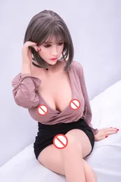 Sex Doll LOMMNY-140cm Lifelike Silicone Man Sexy Breasts Soft Hip Blonde Beauty Realistic TPE