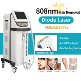 808nm Laser Diode Hair Removal Machine Ce Lvd Rcm Certified Germany Imported Laser Chip Fast Ice Cooling Long Time