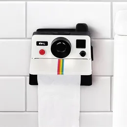 WCティッシュボックスクリエイティブトイレットロールカメラ用紙ホルダーバスルームレトロな装飾ナプキン210818