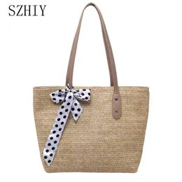 أكياس التسوق SAC Main D'T En Boille Pour Femmes Fourre Tout De Luxe Styliste Plage 220303