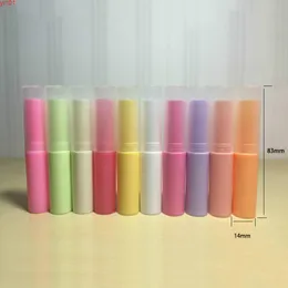 4G 립 밤 포장 수제 립스틱 플라스틱 튜브 다채로운 광택 컨테이너 무료 배송 수량