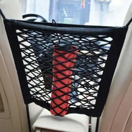 55%off Universal Car Trunk Storage Net Bag Cargo Elastic Car Seat Mesh organizer Holder Organizer Seat Back Storage Bag Luggage