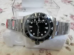 Mekanik 40mm Erkek En Kaliteli ZZF Fabrika 114060LN 114060 Hayır Tarih 904L SS / SS ZZF ETA 2836 Uni-Digingal Diver Seramik Çerçeve