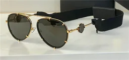 Nuovi occhiali da sole Design di moda 2232 Frame pilota popolare in stile semplice e generoso Glasshi protettivi UV400 di alta qualità