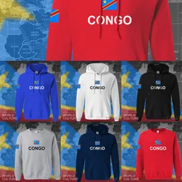 DR Congo bluzy męskie bluza potu nowy hiphopowy sweter odzież sportowy dres COD DRC DROC kongo-kinsha kongijski X0610