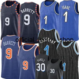 Rj 9 Barrett Jersey Jonathan 1 Jersey Anfernee Blue Hardaway Tracy Black McGrady Basketball Jerseys White S M L XL XXL