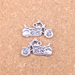 67 sztuk Antique Srebrny Brąz Plated Motocykl Skuter Autocykle Charms Wisiorek DIY Naszyjnik Bransoletka Bransoletka Ustalenia 14 * 25mm