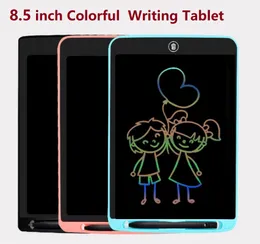 8,5-Zoll-LCD-Schreibtablett Buntes digitales Zeichentablett Handschriftpad Tragbares elektronisches Tablet-Board Ultradünnes Board mit Stift