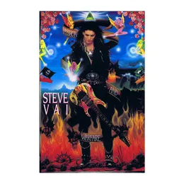 Steve Vai Passion and Warfare Poster Painting Print Print Home Decor FramedまたはUnframed Photopaper素材
