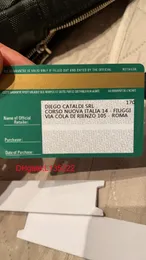 Privat Order Green Security Garantikort Anpassad utskriftsmodell Serienummer Adress på garantikortsurlåda för Rolex Boxes WA269V