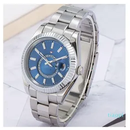 montre mens automatic Mechanical watches 42mm full stainless steel Swim wristwatches sapphire luminous alendar watch Orologio179N