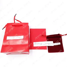 魅力の高級ジュエリーパッケージvelvetバッグの梱包セットKartier Pouch Bagsチェーンビーズバングルイヤリングネックレスブレスレット女性キットバングル誕生日プレゼント