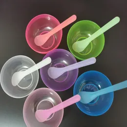 DIY Masks bowls with Plastic Mask spoon measuring scoop