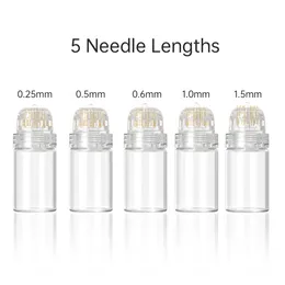 Hydra Needles 20 Micro Needle Bottle Derma Stamp Needling Device for Anti-aging Skin Rejuvenation Therapy Acne Scars Wrinkle Removal with Express Courier