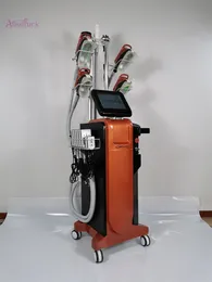 Yeni Varış Kriyoterapi Fizyoterapi Cyro Zayıflama Makinesi Kriyo Yağ Freeze 360 ​​Derece -10 ila 45 Santigrat 5Hurdles Serin Soğuk Sıcak Yağ Donma