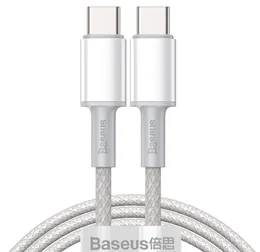 Baseus PD 100W USB C do Kable Typec QC 3.0 Szybkie ładowanie kabel Szybkie ładowanie dla Samsung Xiaomi Laptop Tablet Kabel USBC