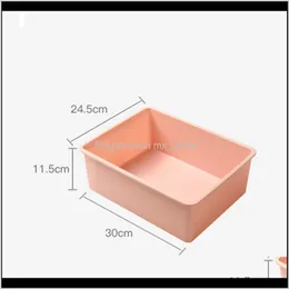 Förvaringshushållsorganisation Hem GardenStorage Boxes Underwear Clothes Organizer Der garderob för fällbara strumpor Shorts Bra ders Drop de