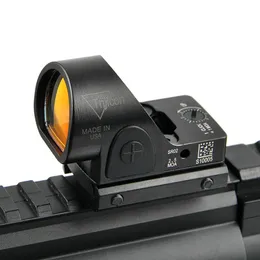 RMR SRO Mini Red Dot Collimator Alcance de la caza Reflex con soporte de riel de tejedor de 20 mm para el rifle Glock Airsoft.