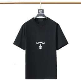 Famosos designer mens camiseta tees de alta qualidade letra imprimir em torno do pescoço manga curta preto branco sportswear moda europa e américa casais