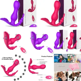 Nxy Sex Vibrators Wireless Vagina G Spot Vibrator для женщин Anal Clioris Стимулятор Стимулятор Носимые трусики Dildo Вибрирующие игрушки Взрослые Пары 1209