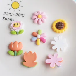 Classic Gag Toys cartoon small fresh flowers and sunflower combination mobile phone case earring patch accessories series 3