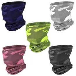 3D Camouflage Bike Sciarpa Ciclismo Moto Bandana Sport all'aria aperta Escursionismo Pesca Bandana Collo Ghetta Y1020